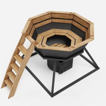 Спачан банный чан черный металл 1800мм (рис.2)